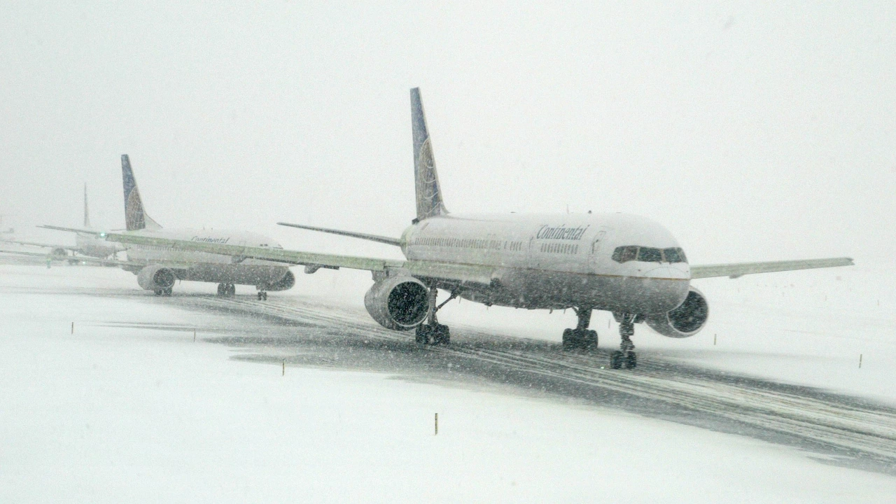 Скандинавия в клопката на снежните условия Основното летище в норвежката