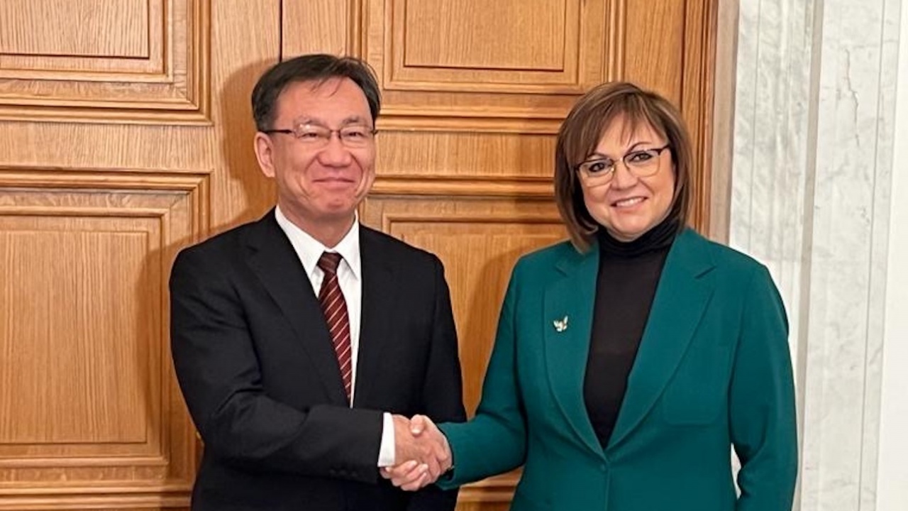 Корнелия Нинова се срещна с новия посланик на Япония Хисаши Мичигами