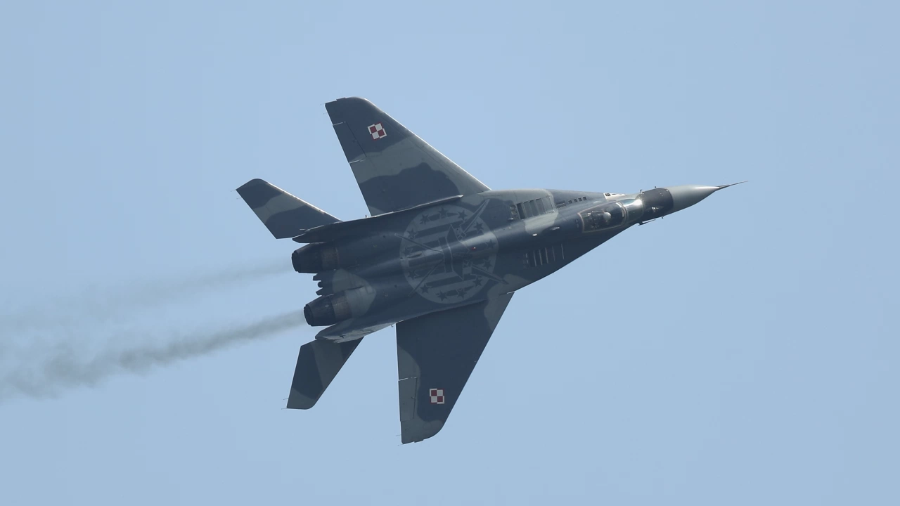 Полски бойни самолети бяха вдигнати по време на днешната руска
