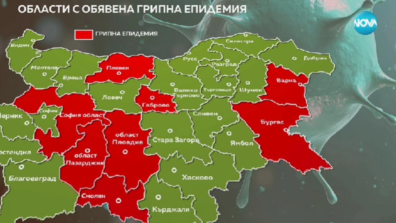 Обявиха грипна епидемия в област Бургас Грипна ваканция за учениците обаче