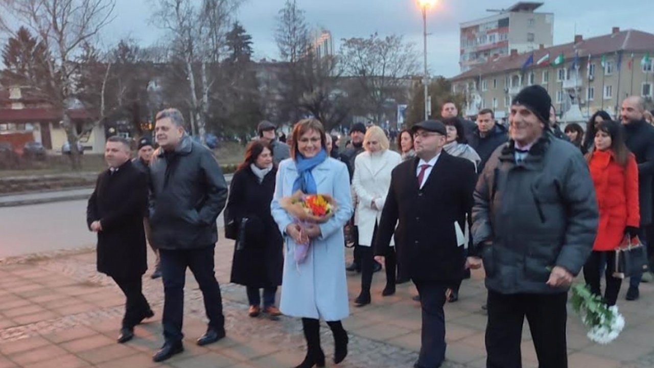 Нинова в Разград: Спешно трябва да се въведат две тарифи за водата и водни помощи като в Европа