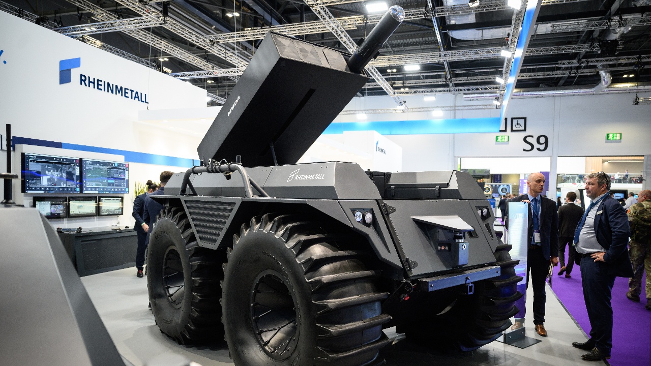 Германският производител на военни превозни средства и оръжия Райнметал“ (Rheinmetall)