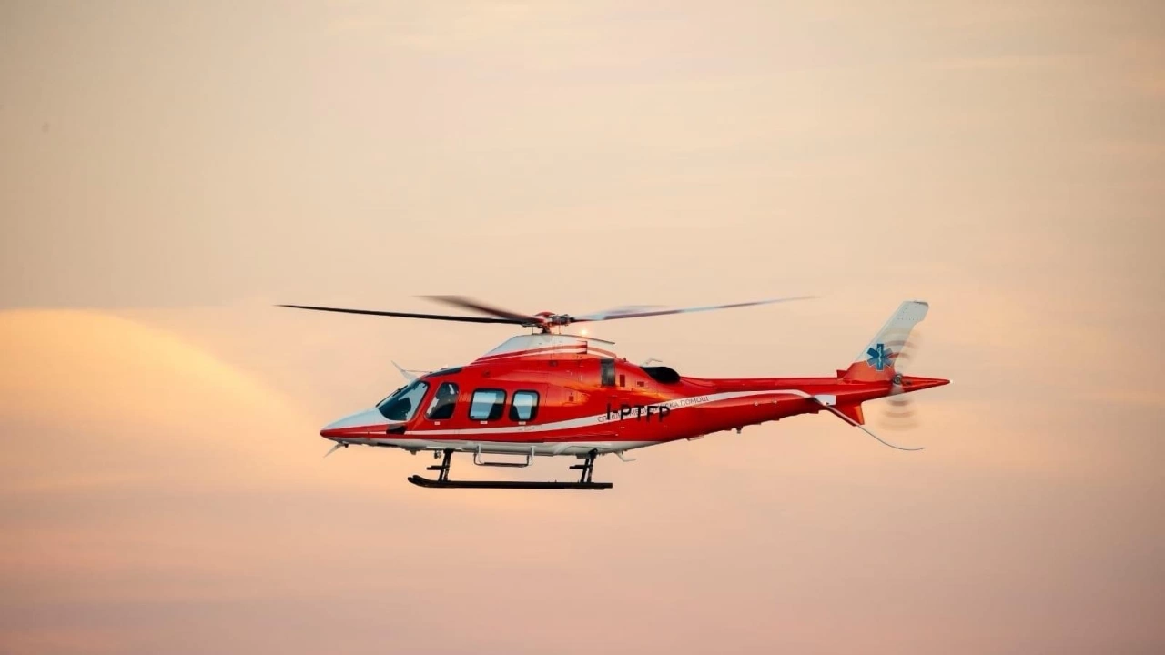 Първият хеликоптер за спешна медицинска помощ по въздуха ще бъде