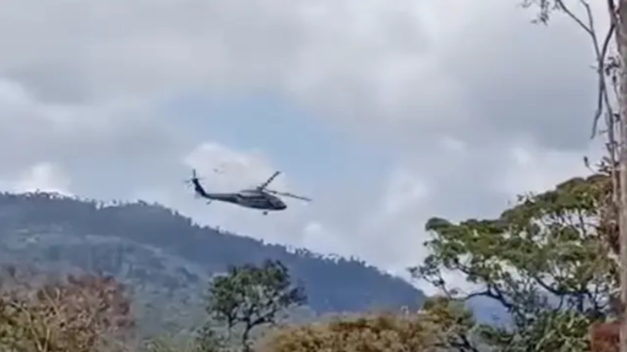 Хеликоптер на ВВС на Колумбия се разби на границата с Панама