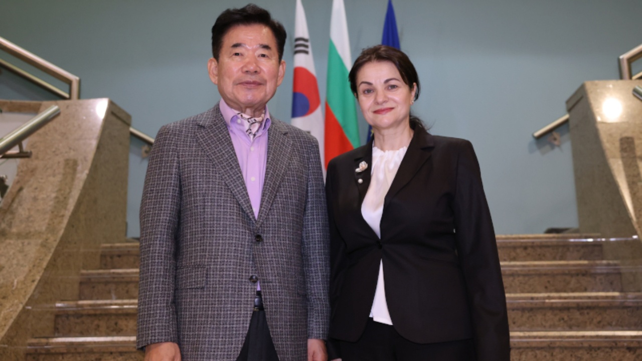 Председателят на южнокорейския парламент е на посещение у нас
