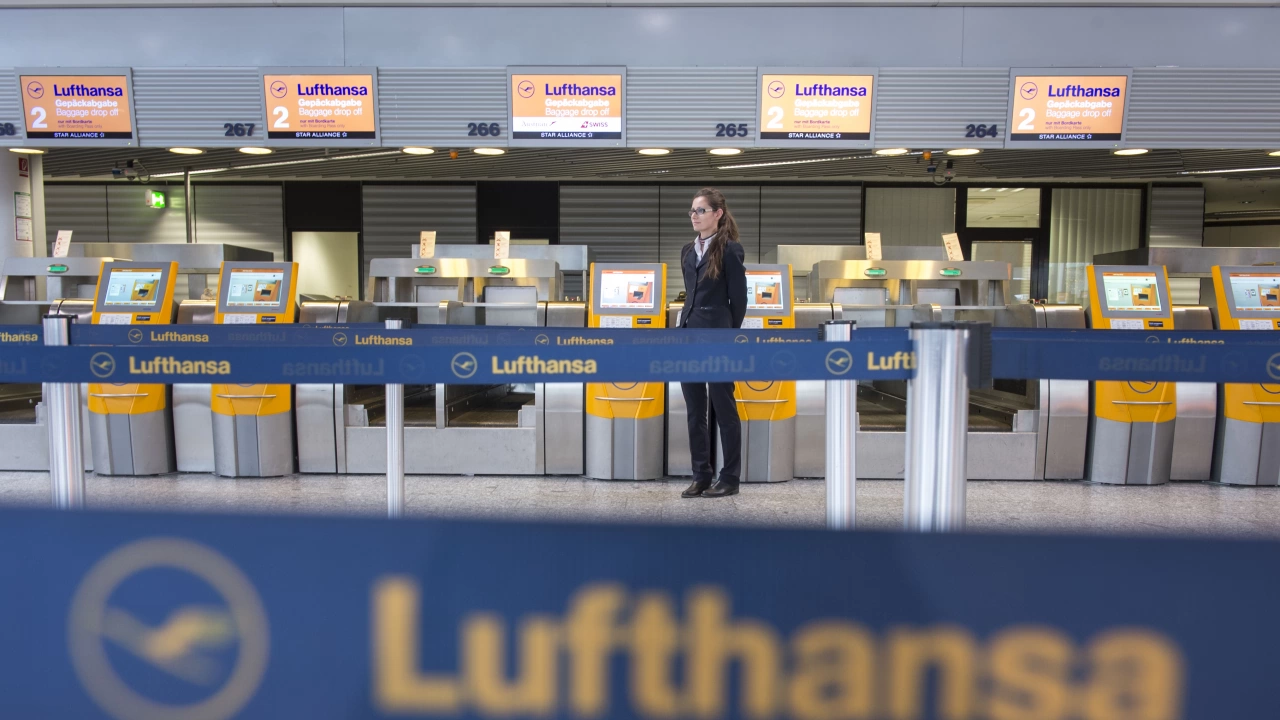 Пътниците чиито полети с Луфтханза Lufthansa са били отменени заради