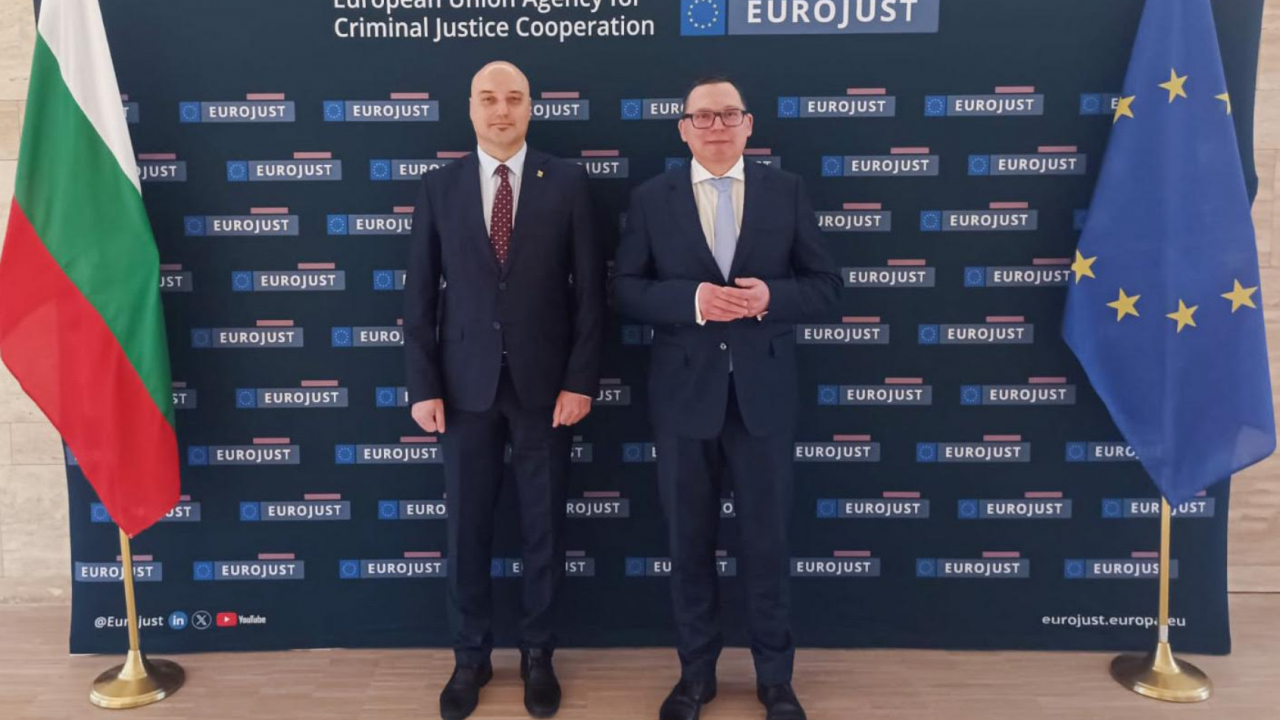 Министърът на правосъдието се срещна с председателя на Евроюст (Агенция
