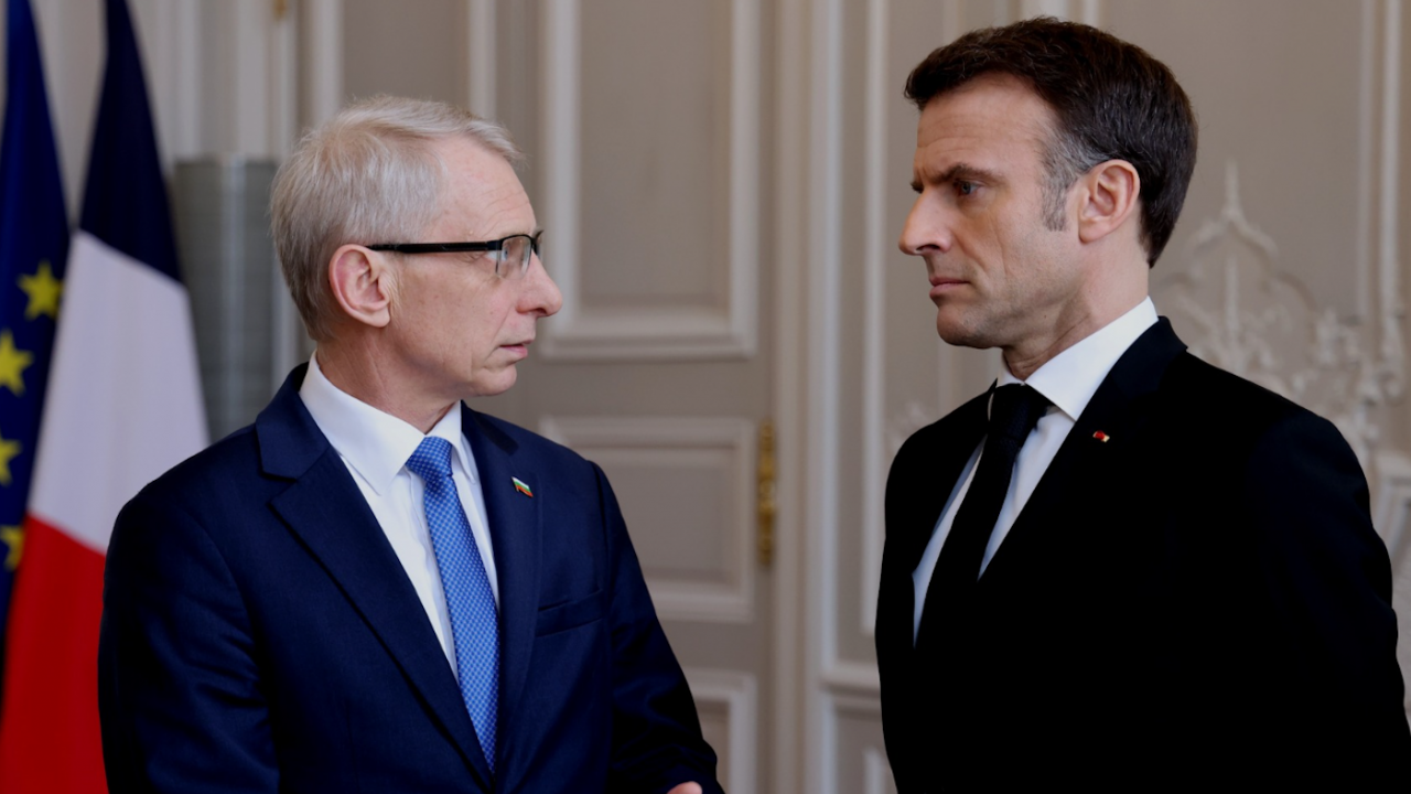 Президентът на Франция поздрави българските власти за смелостта, който показват