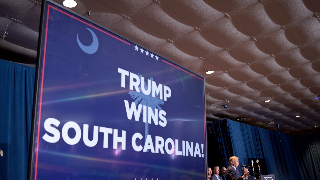 Тръмп с лекота спечели първичните избори в Южна Каролина