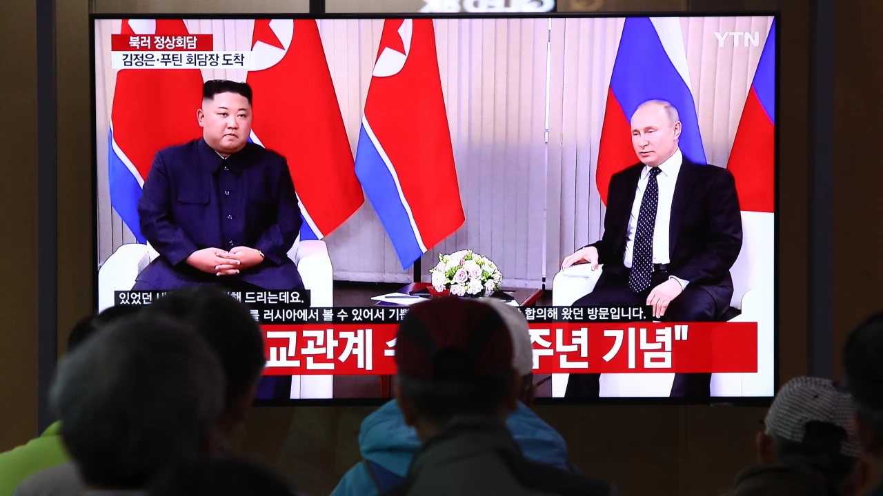 Севернокорейският лидер е получил от руския президент Владимир Путин Владимир