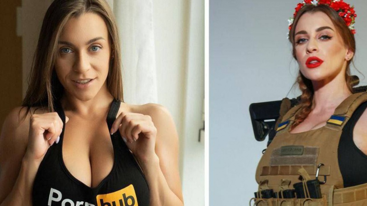 Украинска порно звезда се притече на помощ на осакатени войници