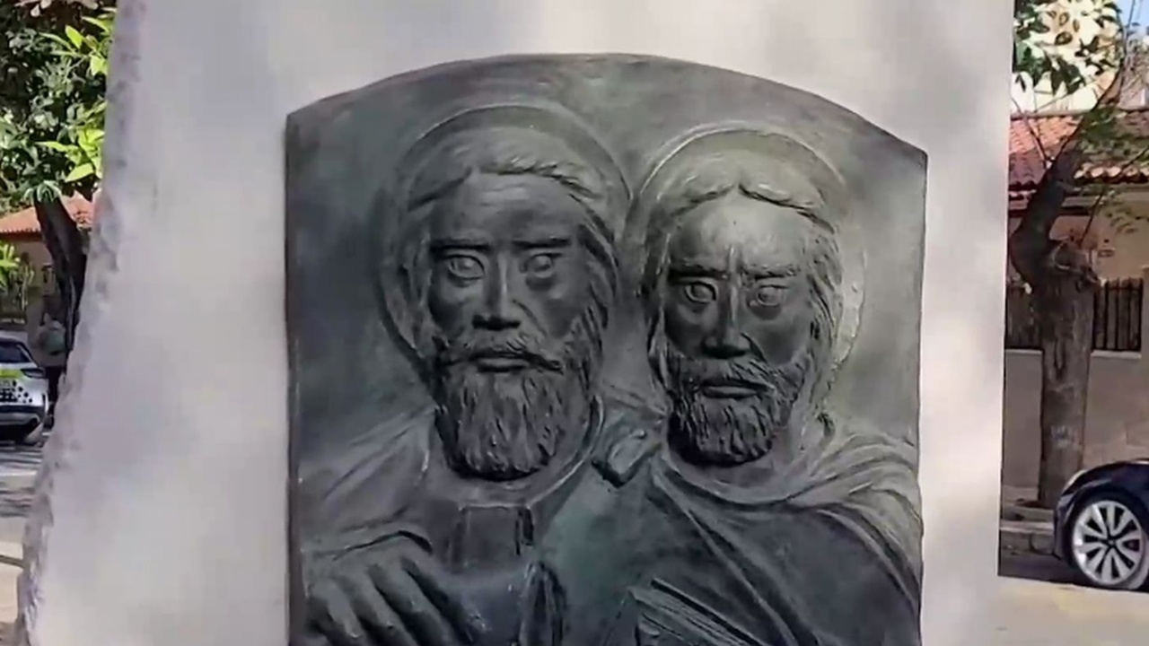 Откриха първия паметник на Кирил и Методий в Испания
