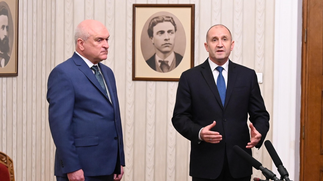 Димитър Главчев пристигна при президента