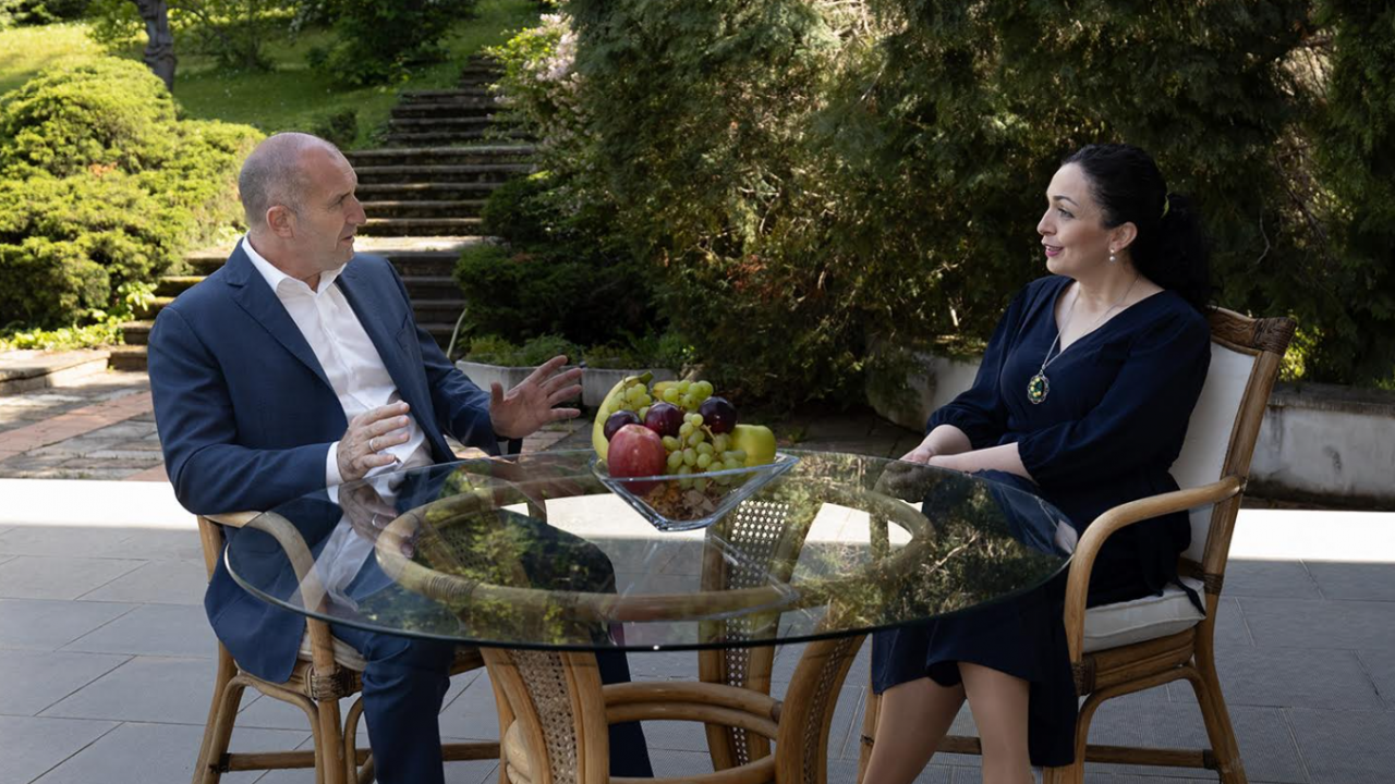 Румен Радев се срещна с президента на Косово Вьоса Османи