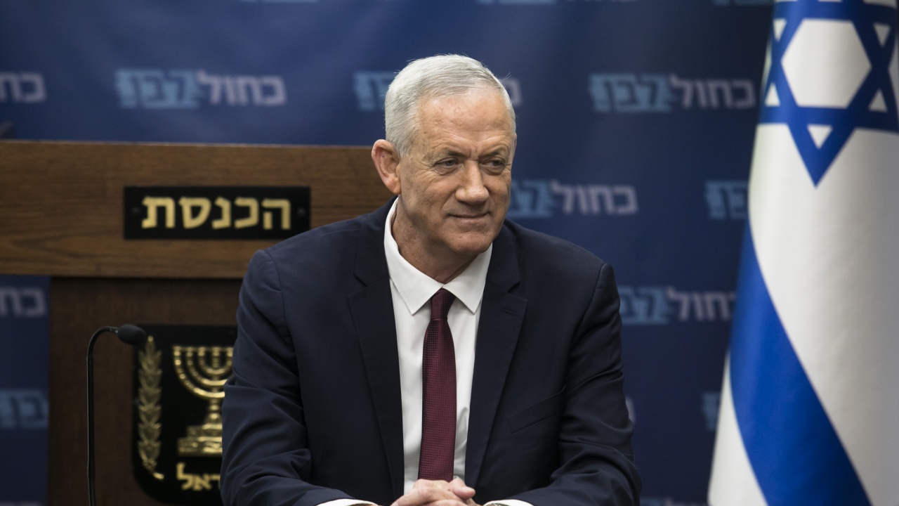Бени Ганц обяви, че ще напусне израелското правителство, ако до 8 юни не бъде приет нов военен план