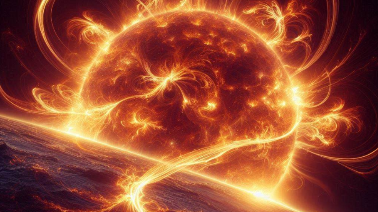 На Земята са започнали смущения на магнитното поле след силното слънчево изригване