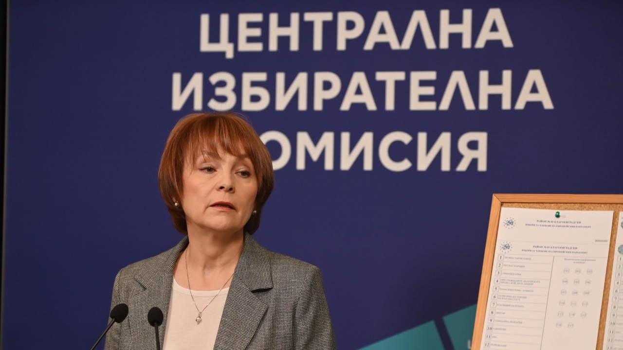 Росица Матева: Избирателите, които нямат право да участват в евровота, ще гласуват само с хартиена бюлетина