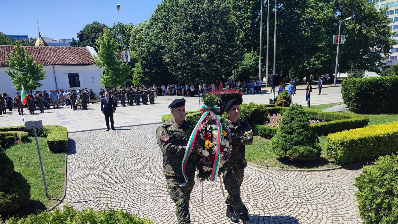 В Сливен почетоха паметта на Христо Ботев и загиналите за свободата на България