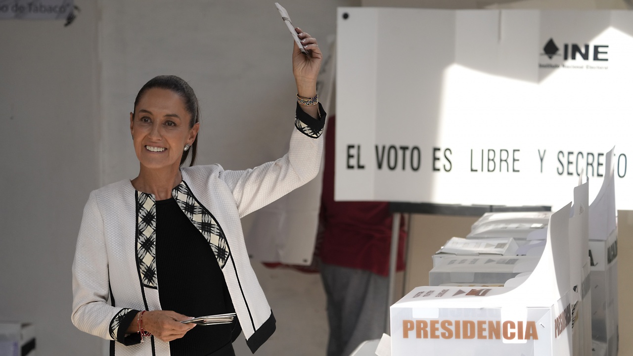 Клаудия Шейнбаум получава 56 процента на президентските избори в Мексико