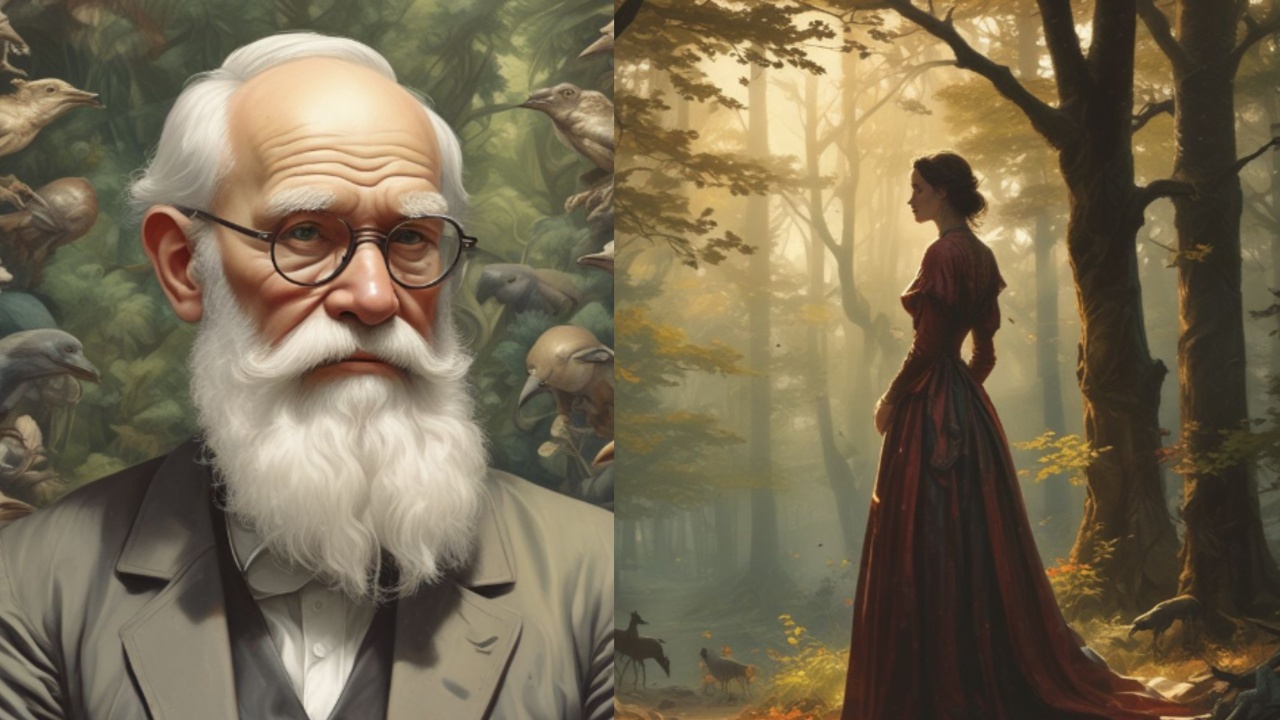 Как Дарвин и Дикинсън промениха света: наука и поезия в едно лице
