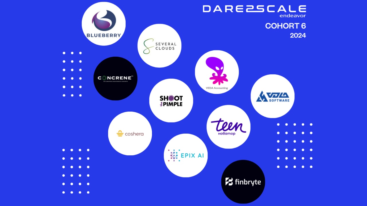10 компании влизат в програмата за растеж на Endeavor – Dare2Scale 2024