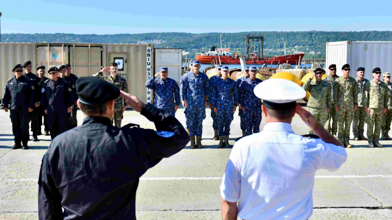 Започна водолазното учение на Военноморските сили с международно участие "Тритон - 2024"