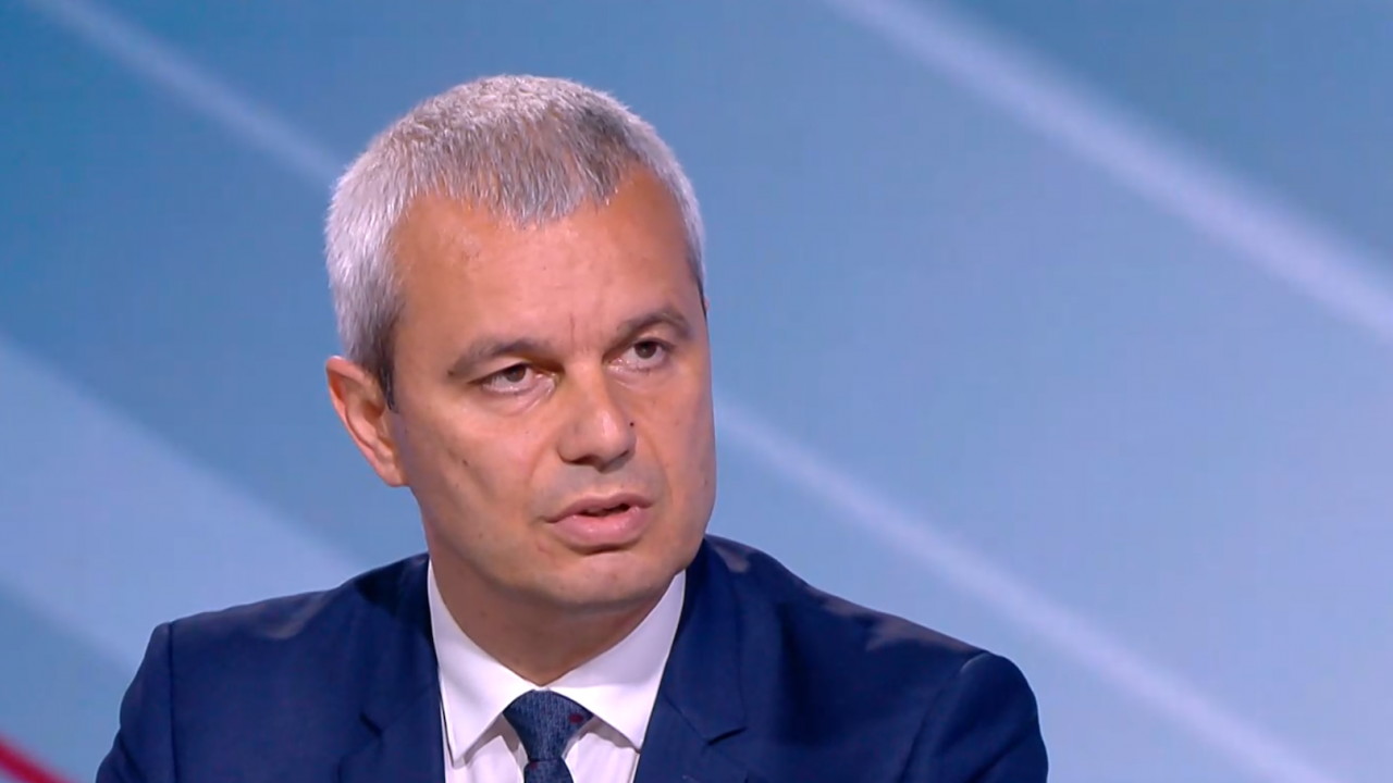 Лидерът на "Възраждане" Костадин Костадинов: Готови сме да предложим кабинет,  но той не може да е еднопартиен