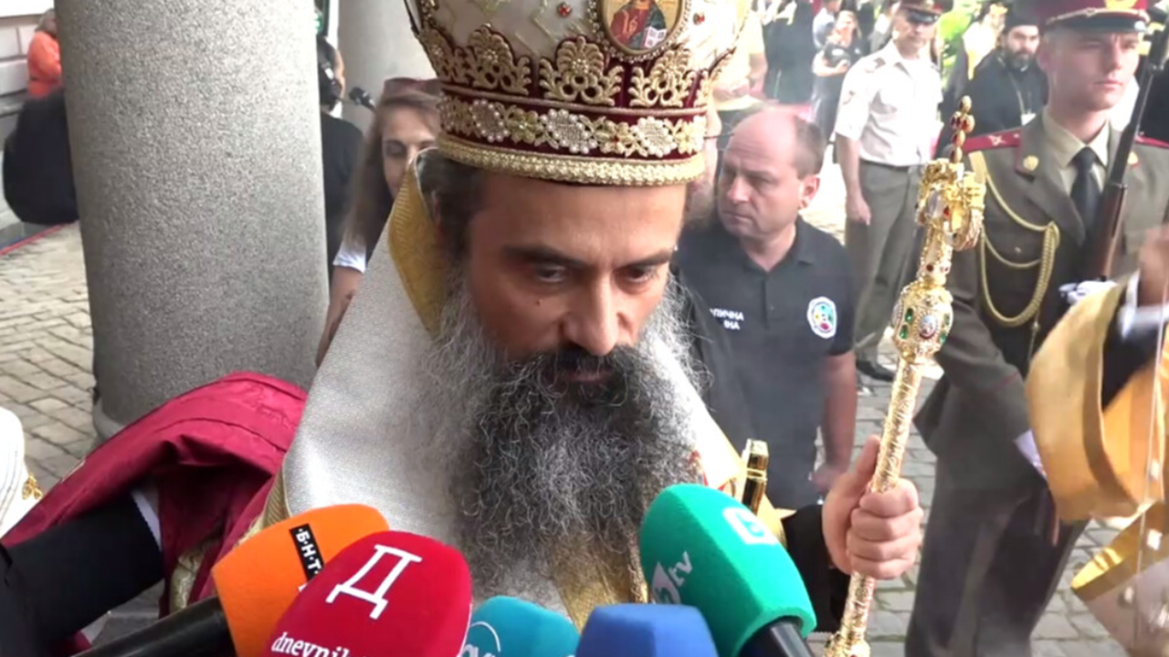 Даниил с първи думи като патриарх на България
