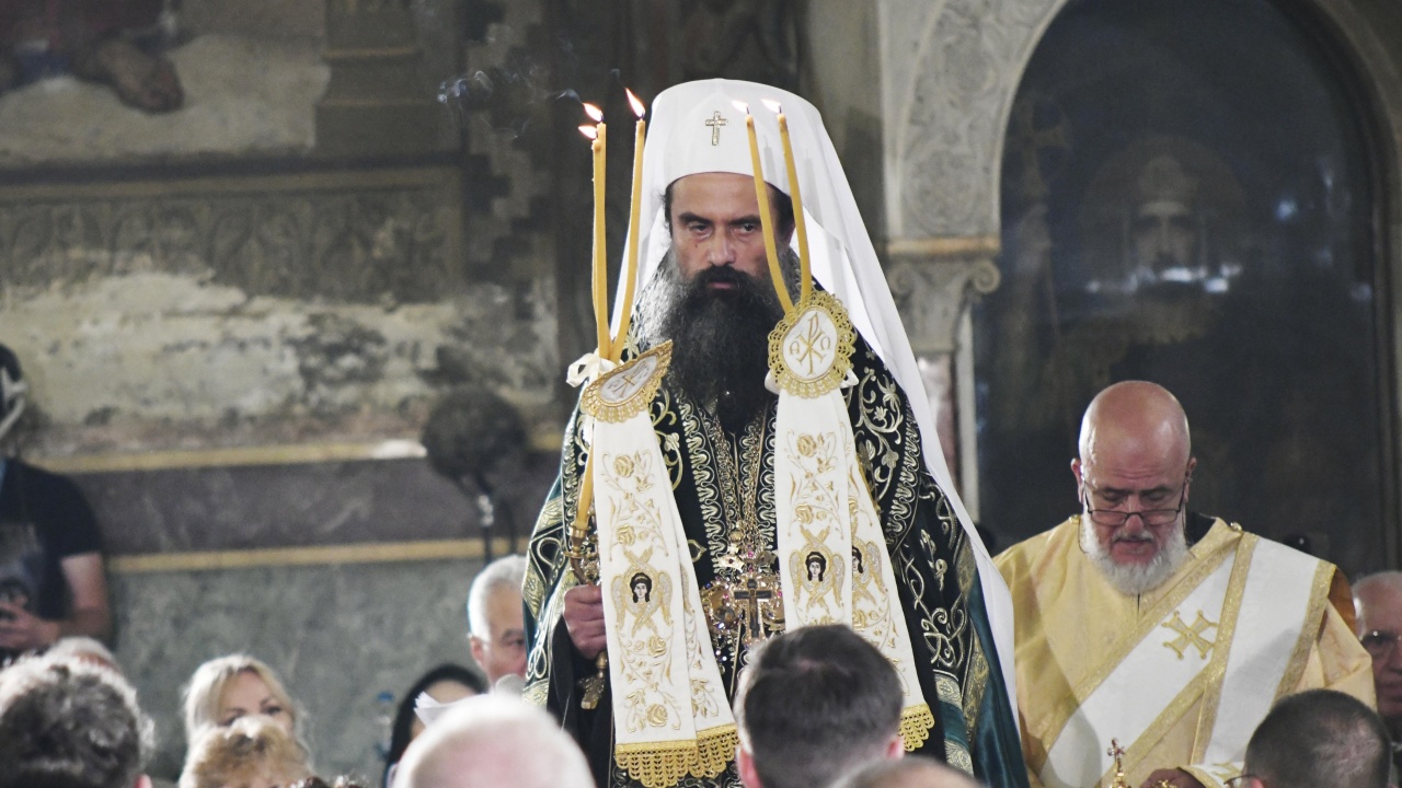 Патриарх Даниил ще ослужи първата си литургия