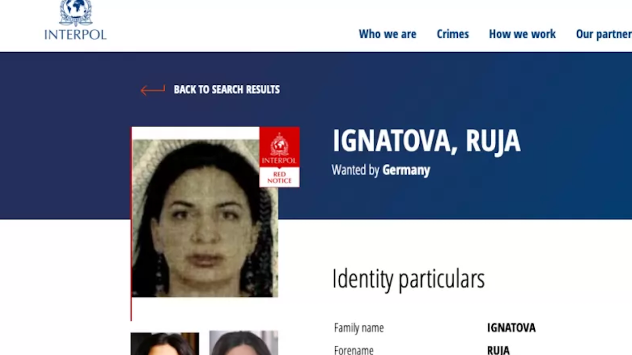 Гръцки медии: Ружа Игнатова се издирва в Атина