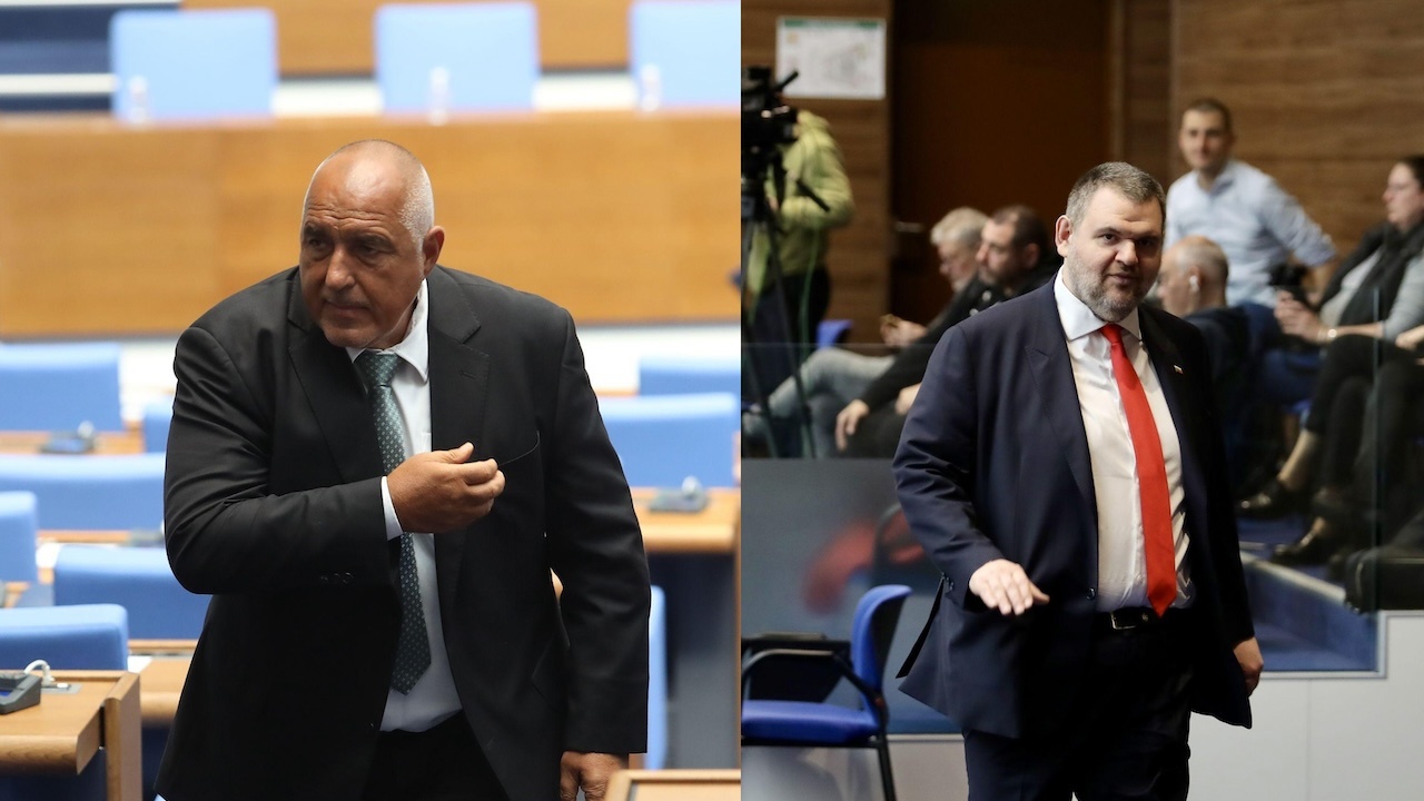 Борисов и Пеевски напуснаха дебата за избор на кабинет