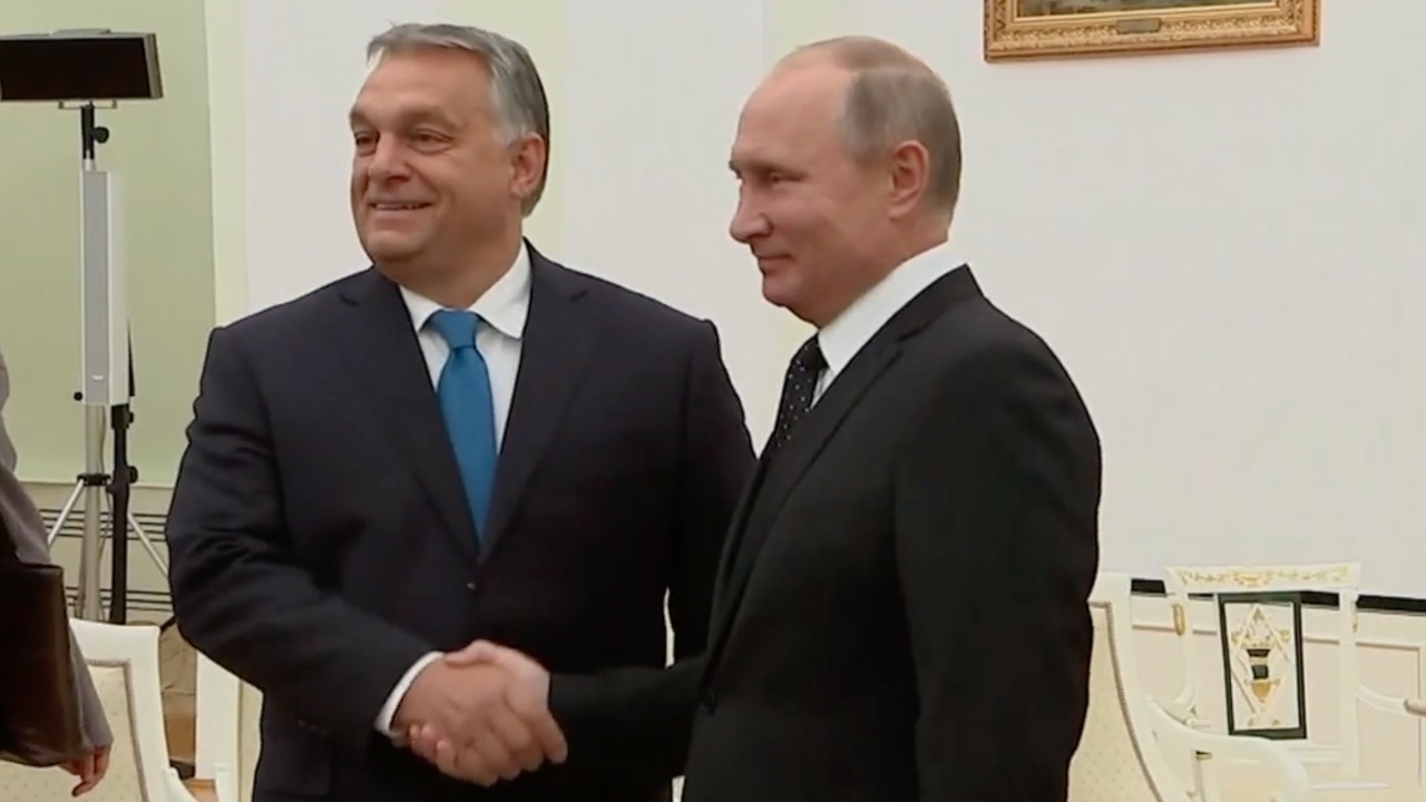 Путин с топло посрещане за Орбан: Скъпи приятелю, добре дошъл в Москва