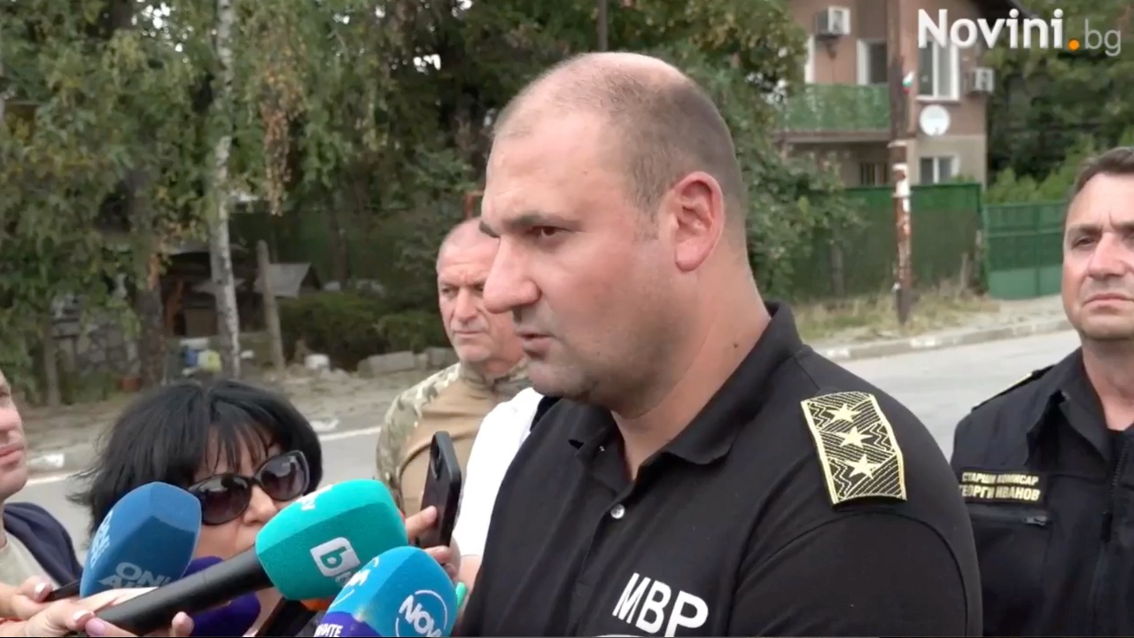 Главният секретар на МВР Димитър Кангалджиев за взривовете: Вероятно се касае за човешка небрежност