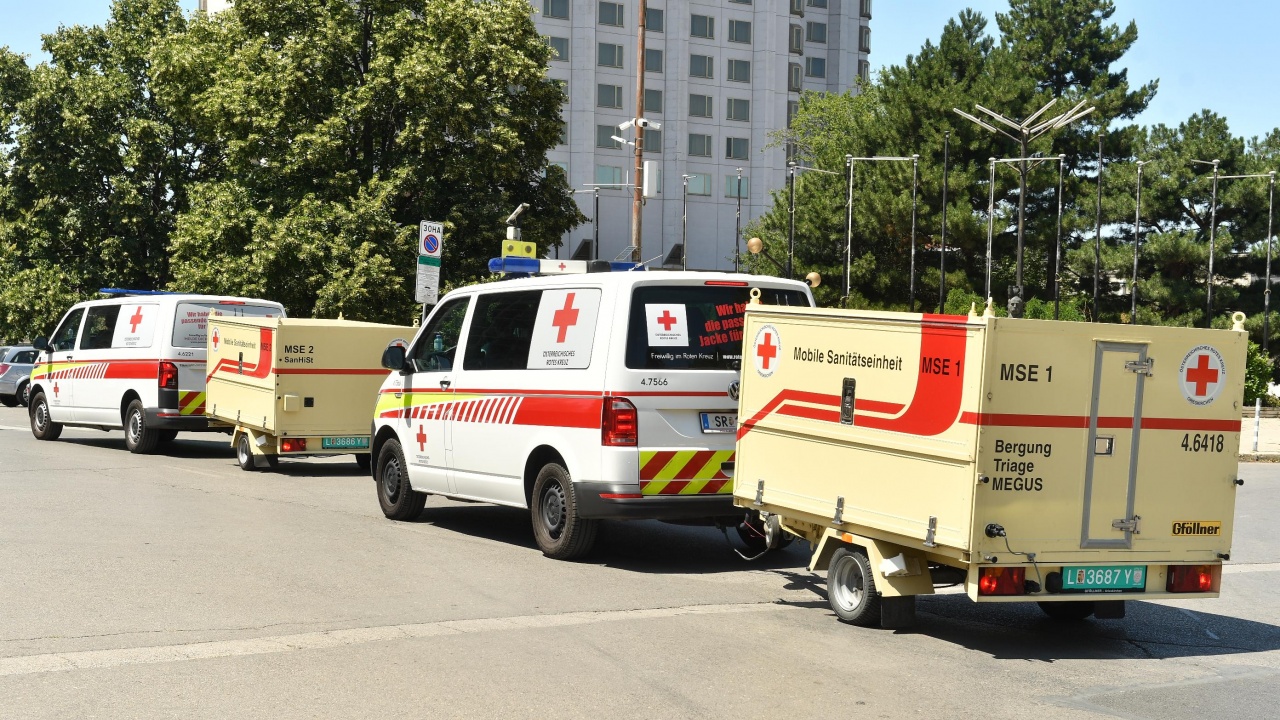 Австрийският Червен кръст дари на БЧК шест ремаркета за бедствия
