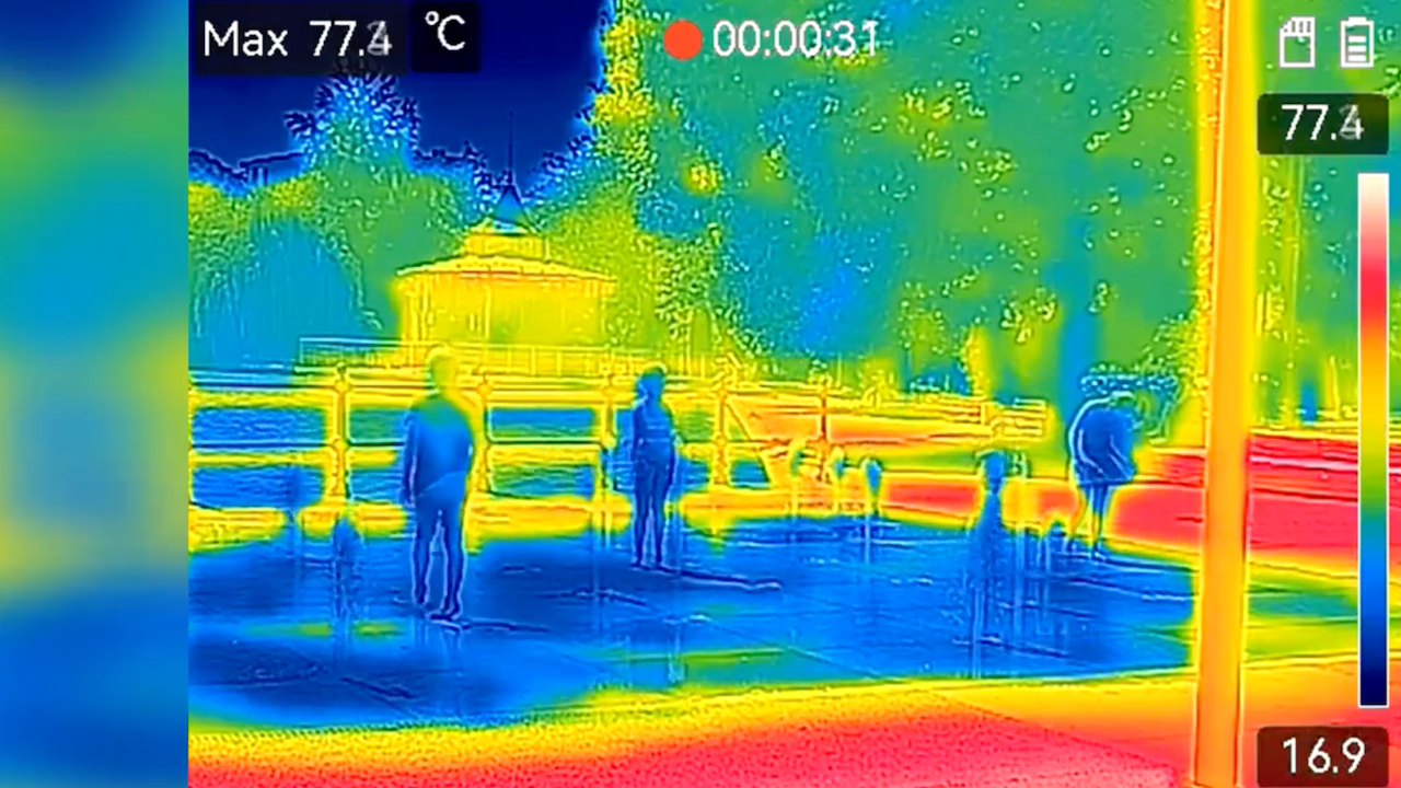 Термокамери на "Грийнпийс" България отчетоха близо 70° на слънце в градовете