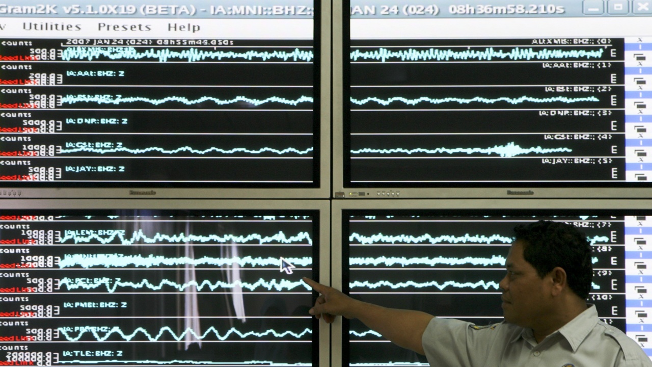 Земетресение с магнитуд 5,8 разлюля Салвадор