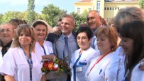 Москов и Борисов откриха обновената Клиника по педиатрия в столичната Александровска болница