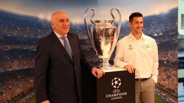 Левон Хампарцумян: Горди сме да подпомагаме UEFA Champions League