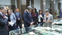 Президентът посети изложбата, посветена на Св. Климент Охридски