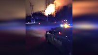 Теч на газ и пожар в Мичиган