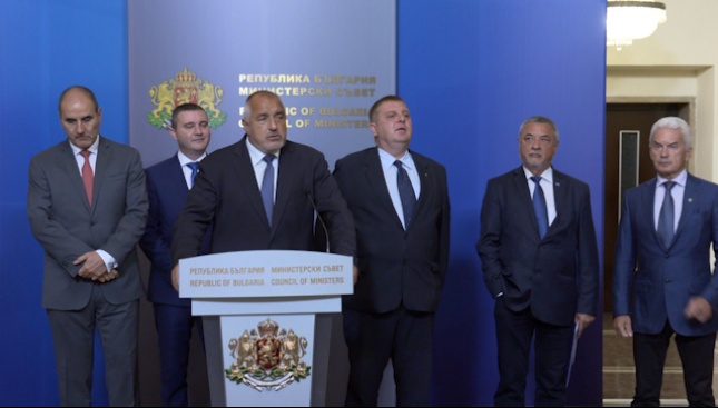 Борисов обяви номинациите за нови министри 