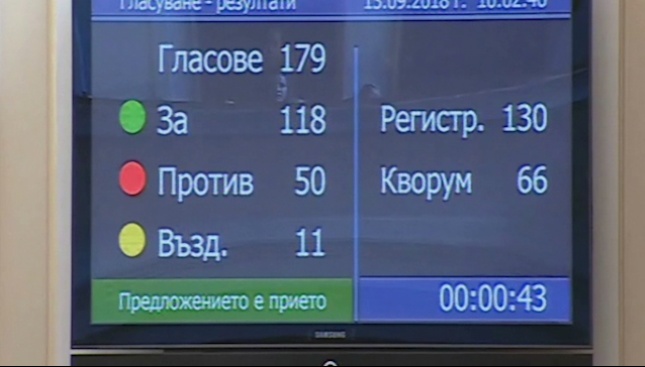 НС прие Сотир Цацаров и Валентин Радев да бъдат изслушани