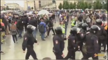 Москва: Арести по време на протести