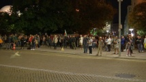 89-а вечер на протест в центъра на София