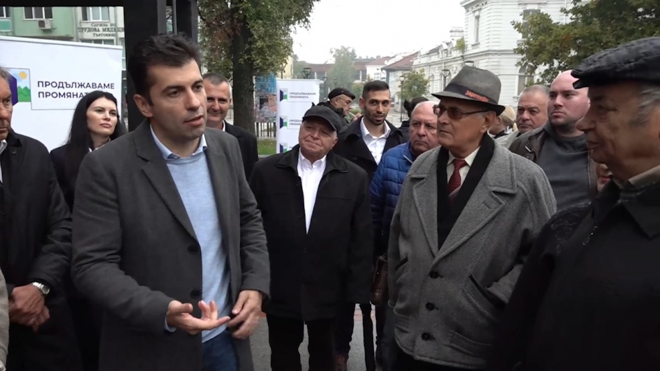 Кирил Петков в Търговище: Играем докрай, промяната ще стане много бързо