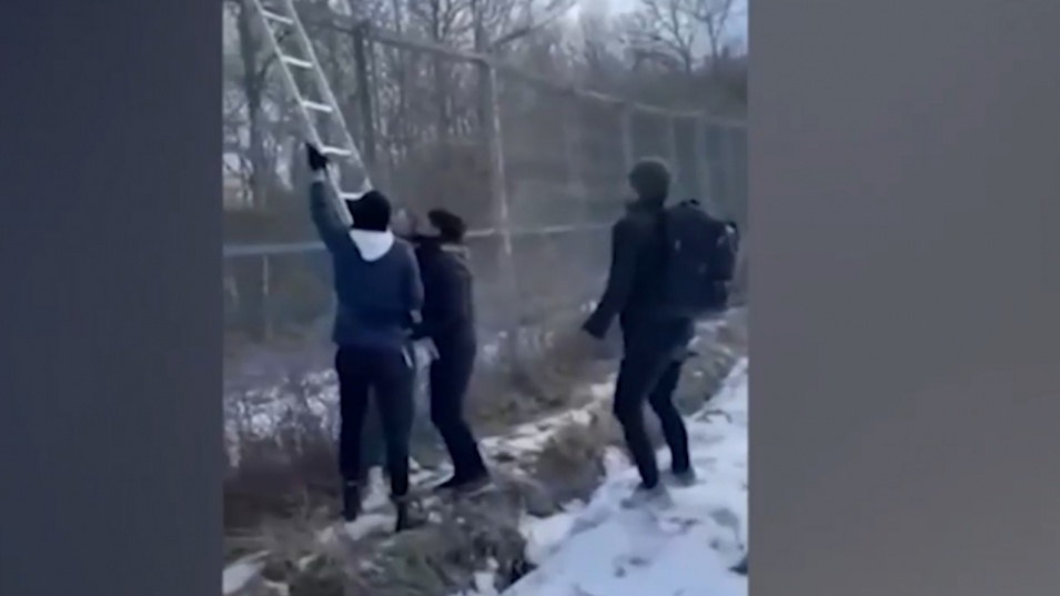 Migrants overcame the fence of the Bulgarian border, boasted in Tik-tok