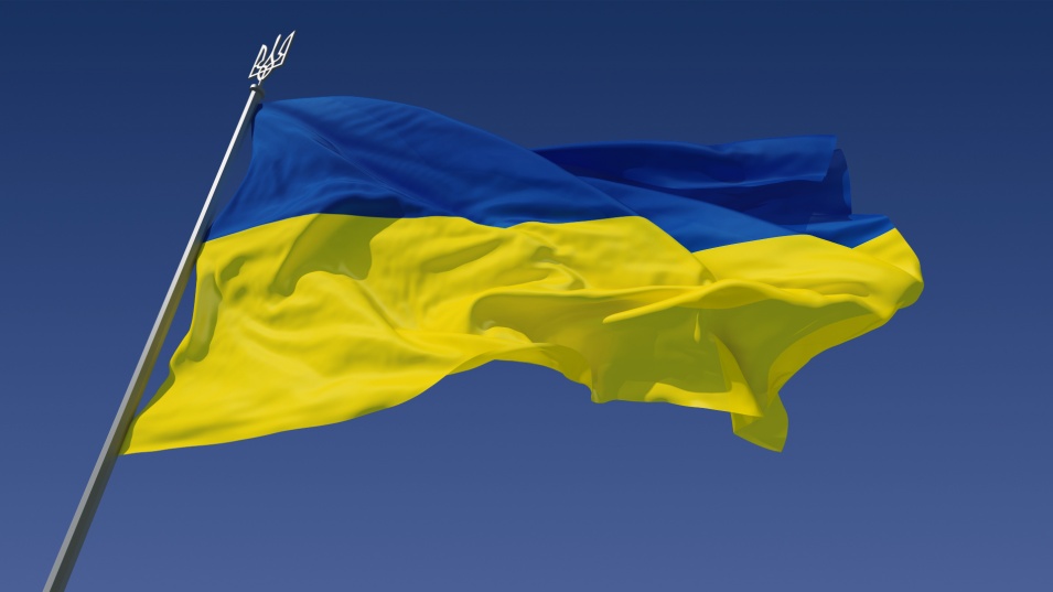 Украинският флаг се развя над гара в окупирания от Русия град Херсон