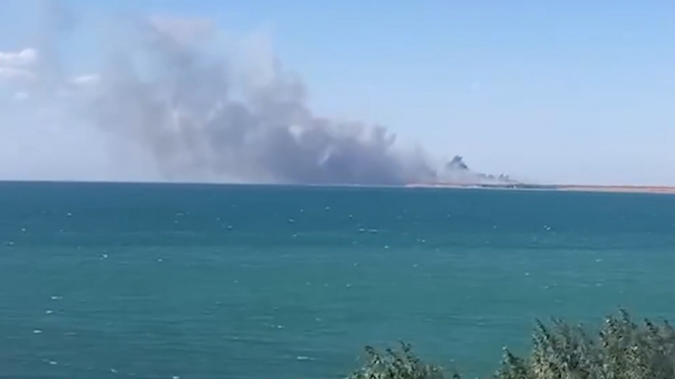 Взривове разтърсиха руска военна база в окупирания Крим